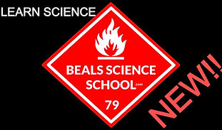 Beals Science School Logo - Flammable