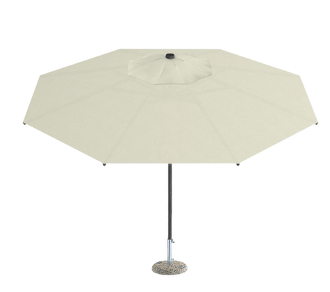 Ombrellone rotondo in alluminio