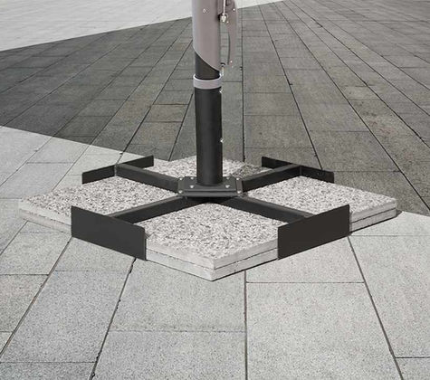 base ombrellone telescopico maxi