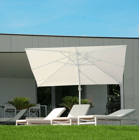 Ombrellone da giardino in alluminio