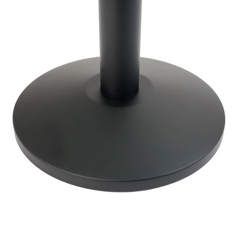 Base colonnina nero opaco