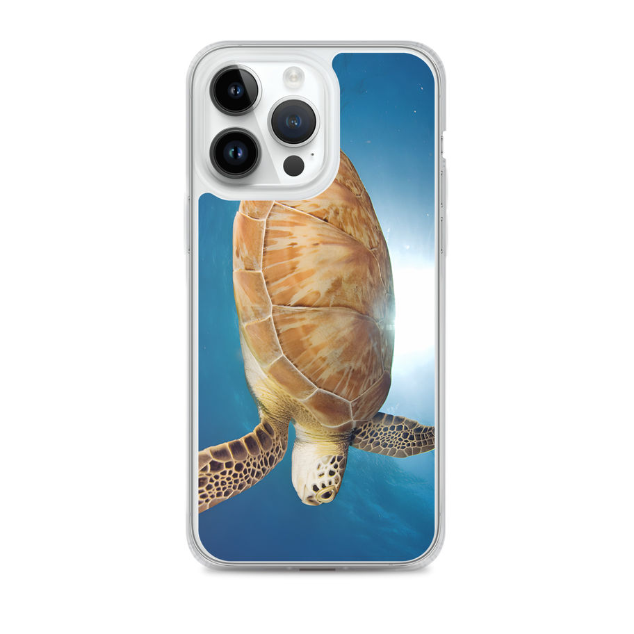 Clear Case for iPhone® with Turtle Design