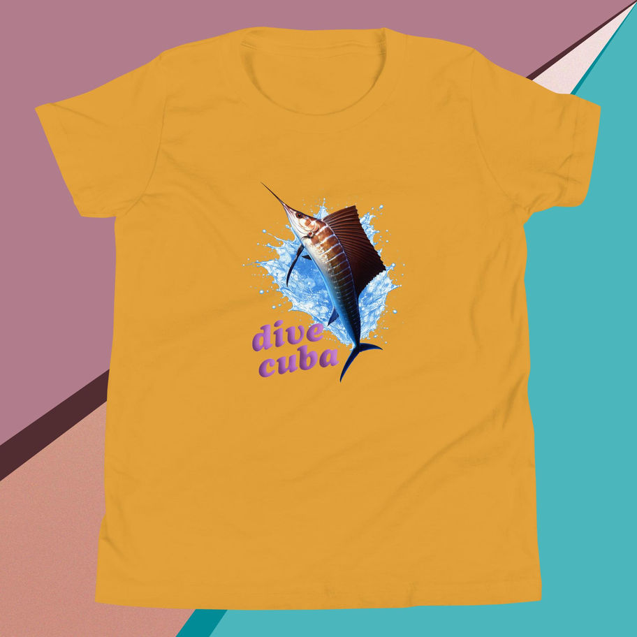Child's sword fish dive cuba T-Shirt
