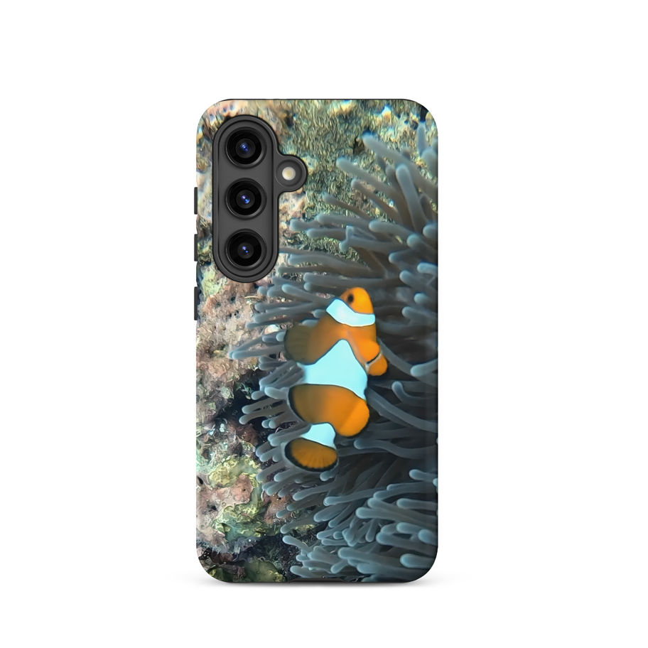 clown fish design samsung phone case