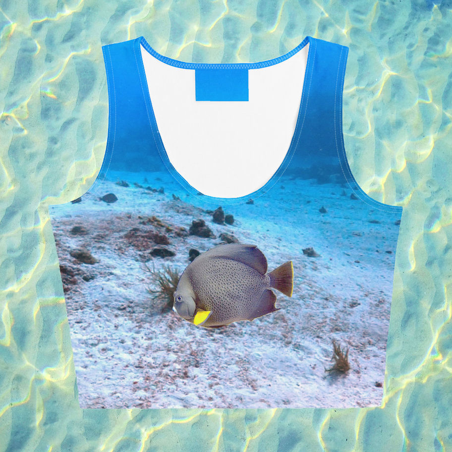 yoga top french angelfish