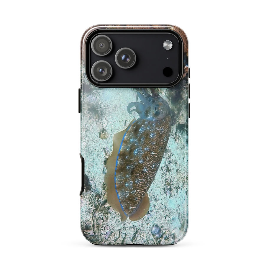 iphone case cuttlefish design