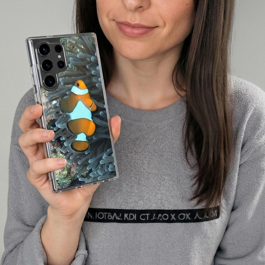 samsung phone case clownfish design