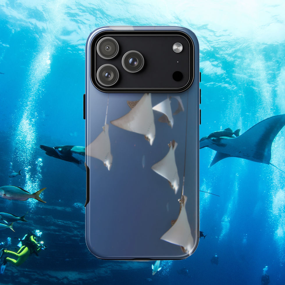 iphone case eagle ray design