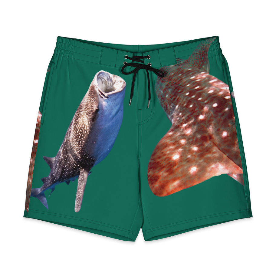whale shark board shorts