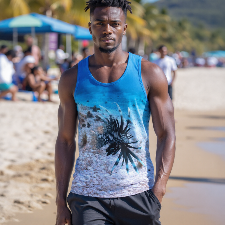 lionfish tank top
