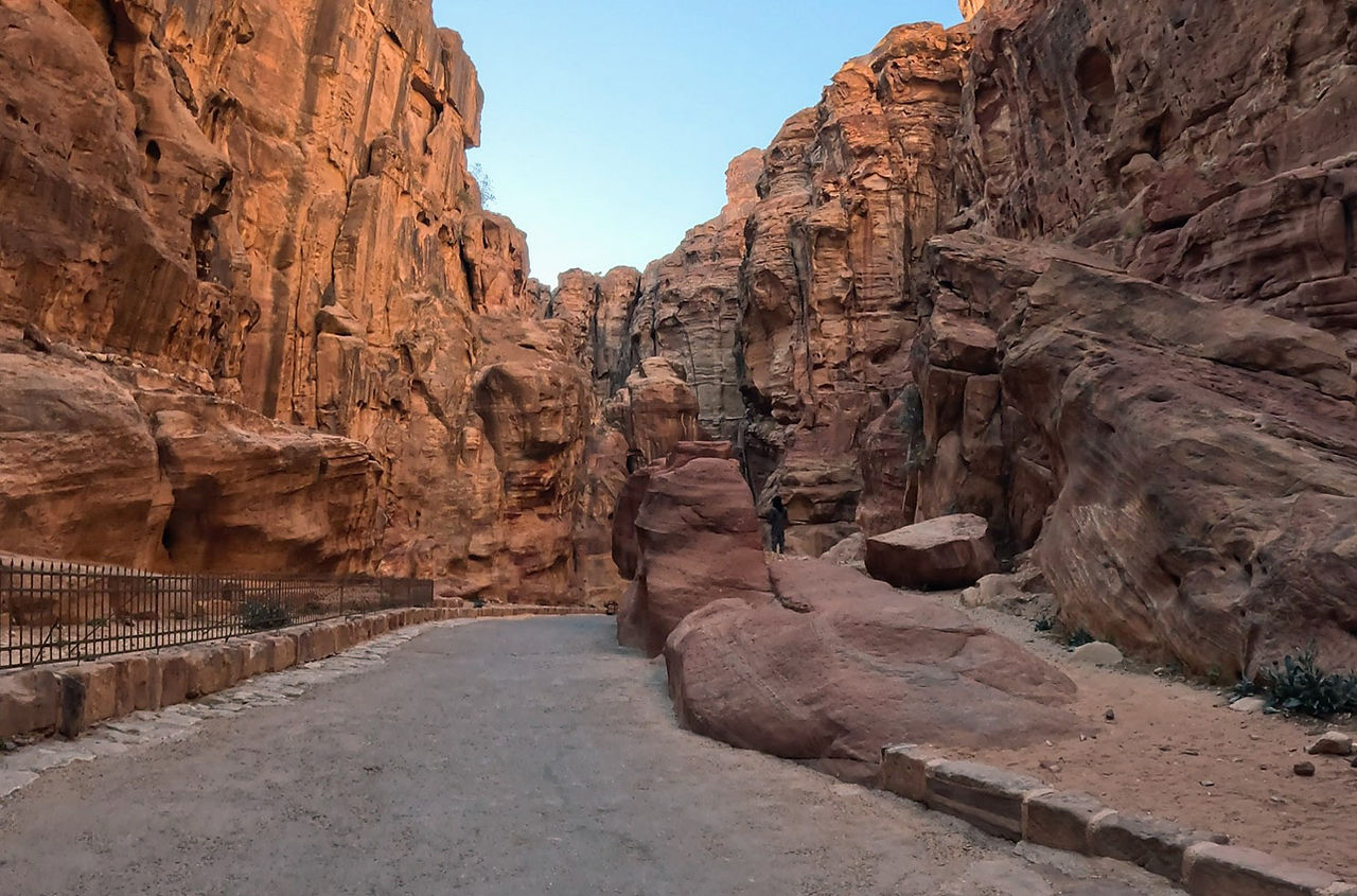 Ths Siq, petra, jordan