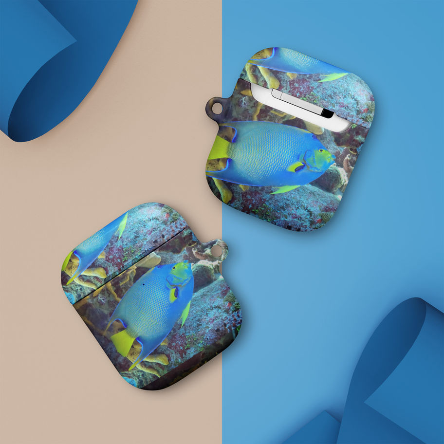 queen angelfish airpod case
