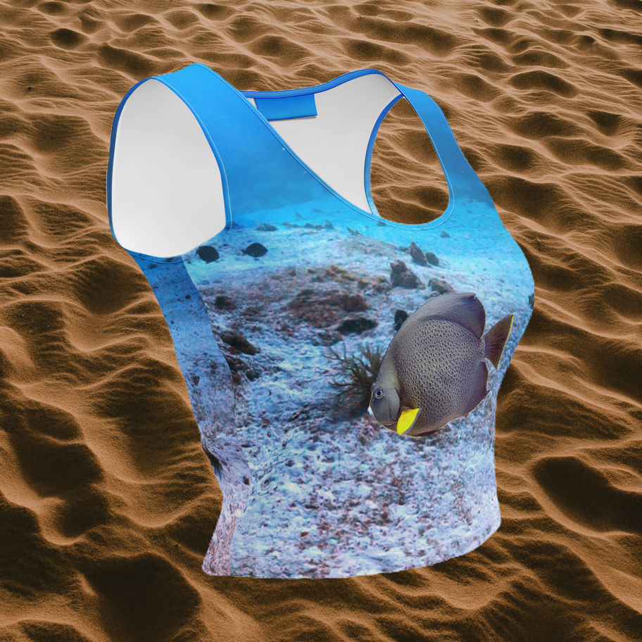 yoga top french angelfish