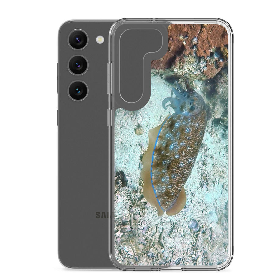 cuttlefish design samsung phone case