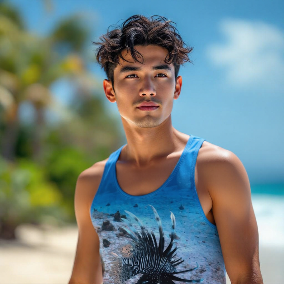 lionfish tank top