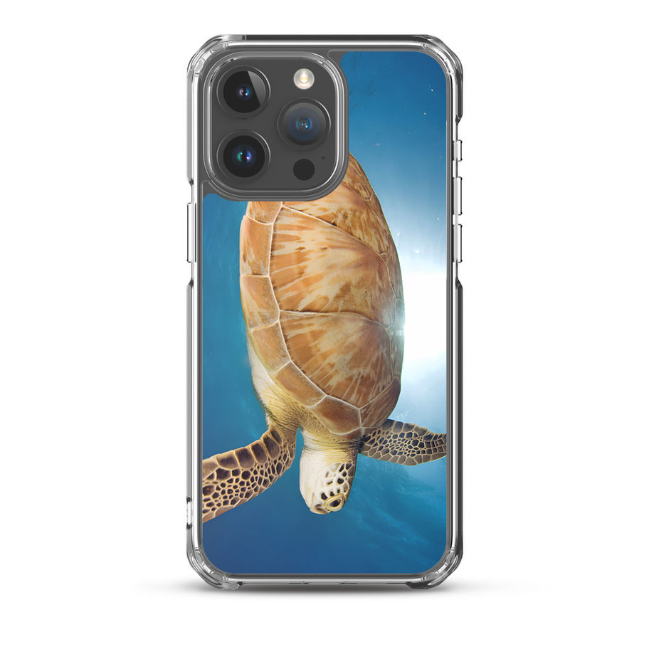 Clear Case for iPhone® with Turtle Design