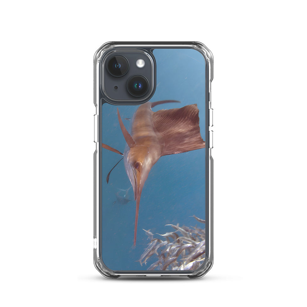 iphone case swordfish design