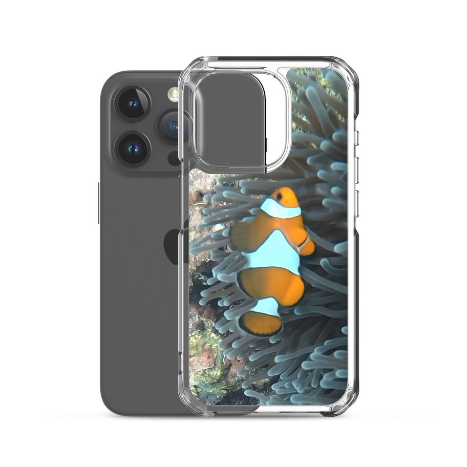 iphone case with clownfish design