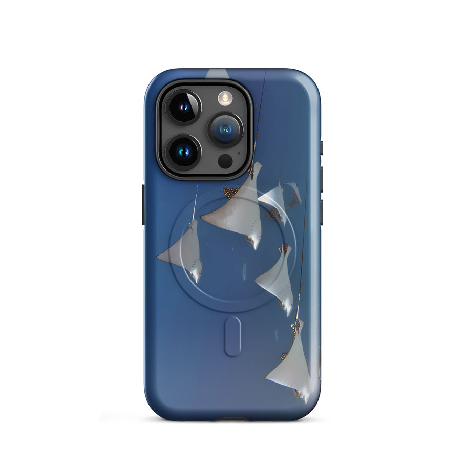 iphone case with eagle ray design