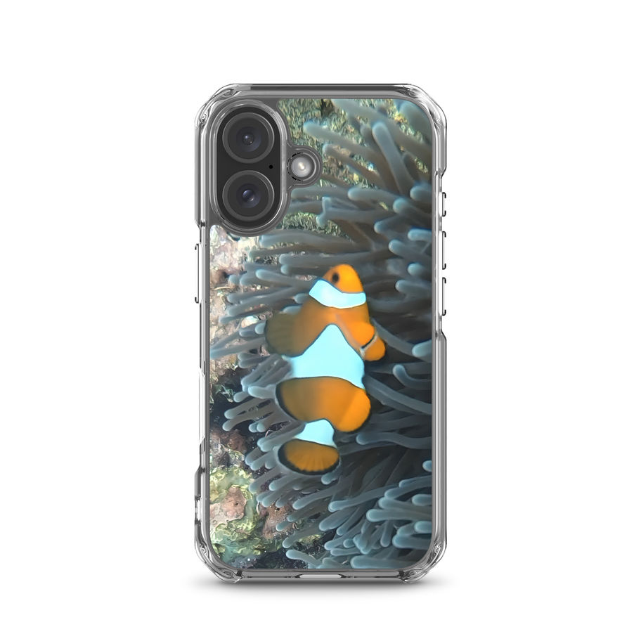 iphone case with clownfish design
