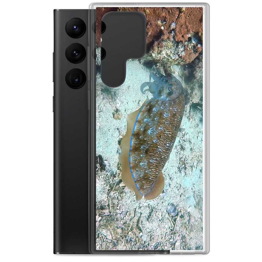 cuttlefish design samsung phone case