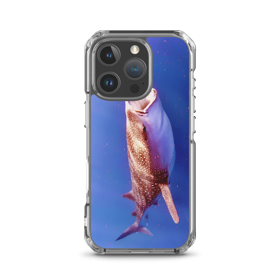 iphone case with whale shark design
