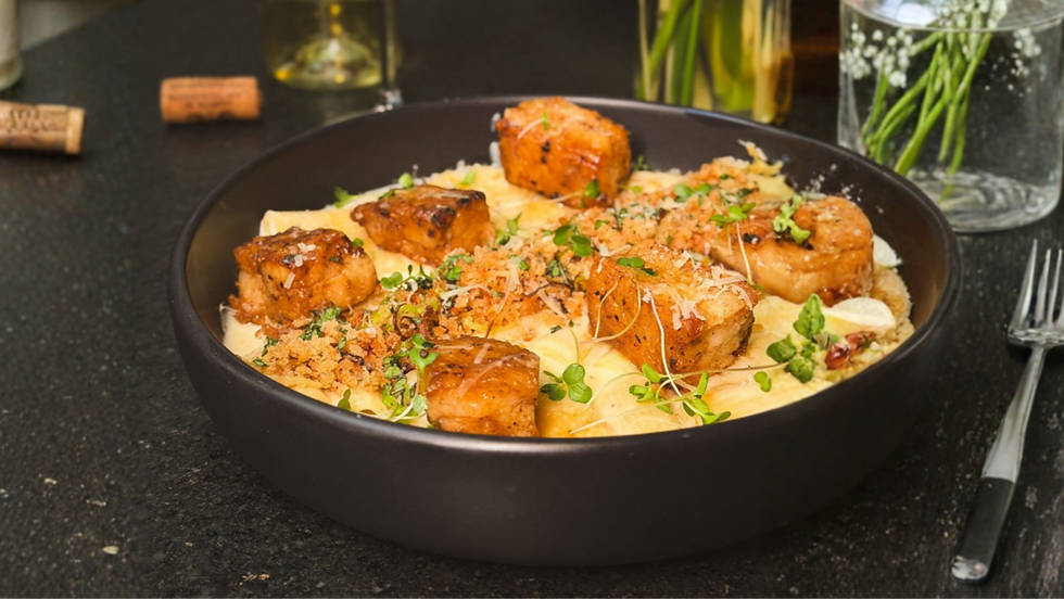 Prato de gastronomia brasileira servido na Goiânia Restaurant Week.