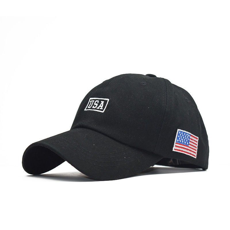 Miniatura: FS Brand White American Flag Baseball Caps For Men Women Snapback Hip Hop Cap Co