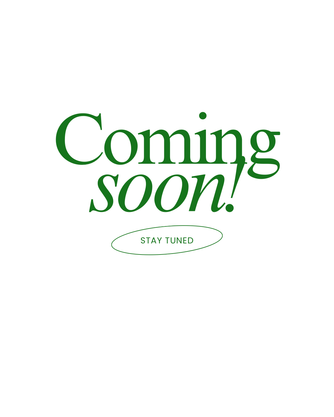 Men Accessories Coming soon!