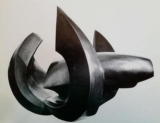 "Tulipano" - 1983, bronzo, larghezza 50 cm ca.