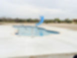 The swimming pool