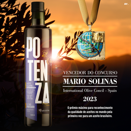 Um Triunfo Brasileiro na Excelência do Azeite Extravirgem - Prêmio de Qualidade Mario Solinas