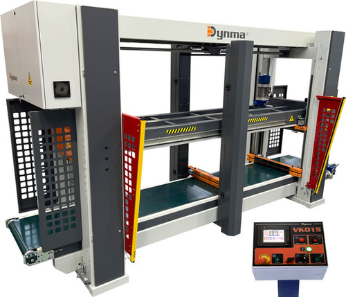 テクデス viraemia、Slaughterbox Dynma VK-015 throughfeed cabinet clamp