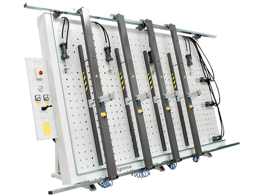 DYNMA. Hydraulic Presses for edge glueing panels & laminated beams