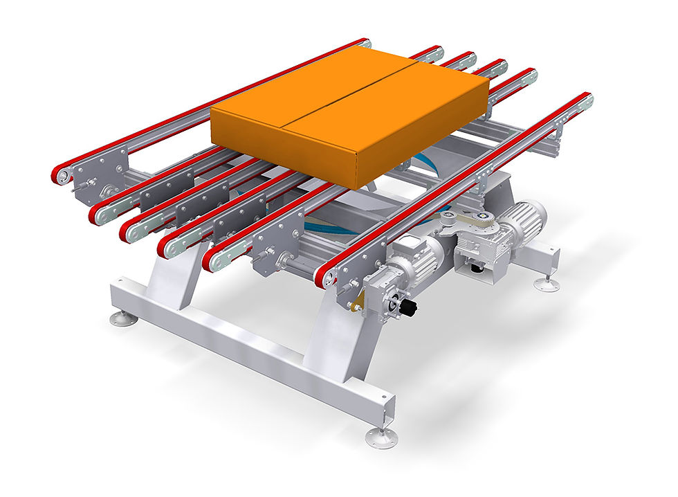 Thumbnail: Rotary synchronous belts conveyor assembly line production line