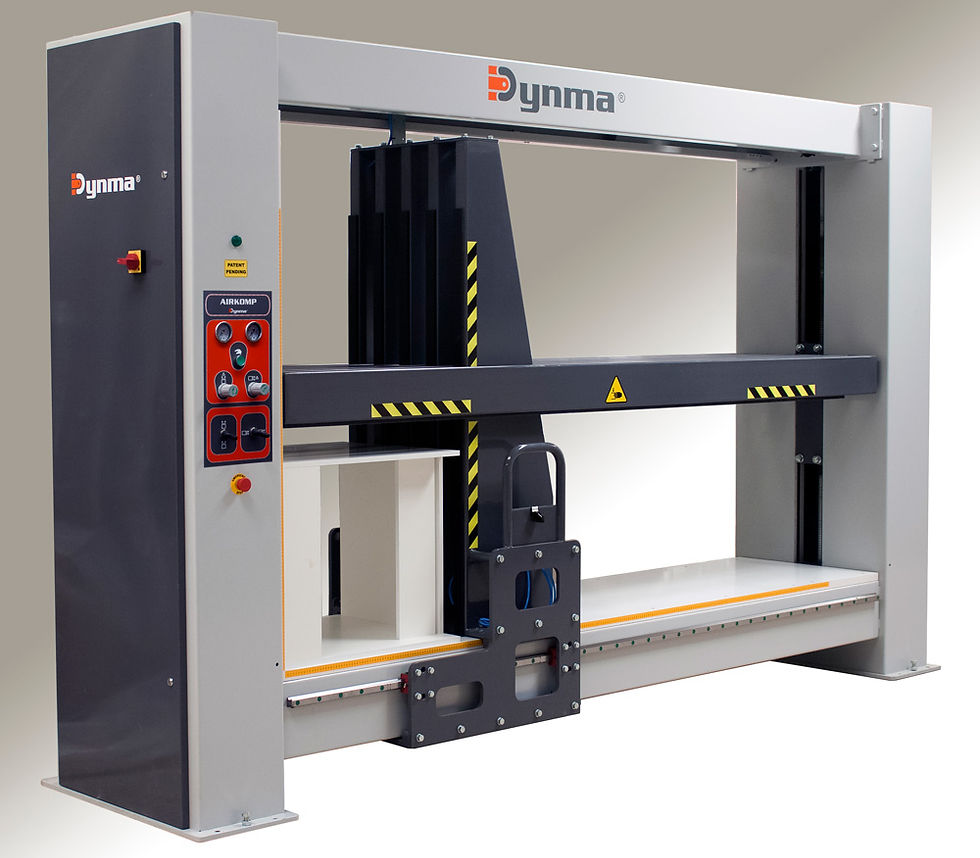 Miniatura: Electro-pneumatical adjustable / manual load press case clamp cabinet clamp
