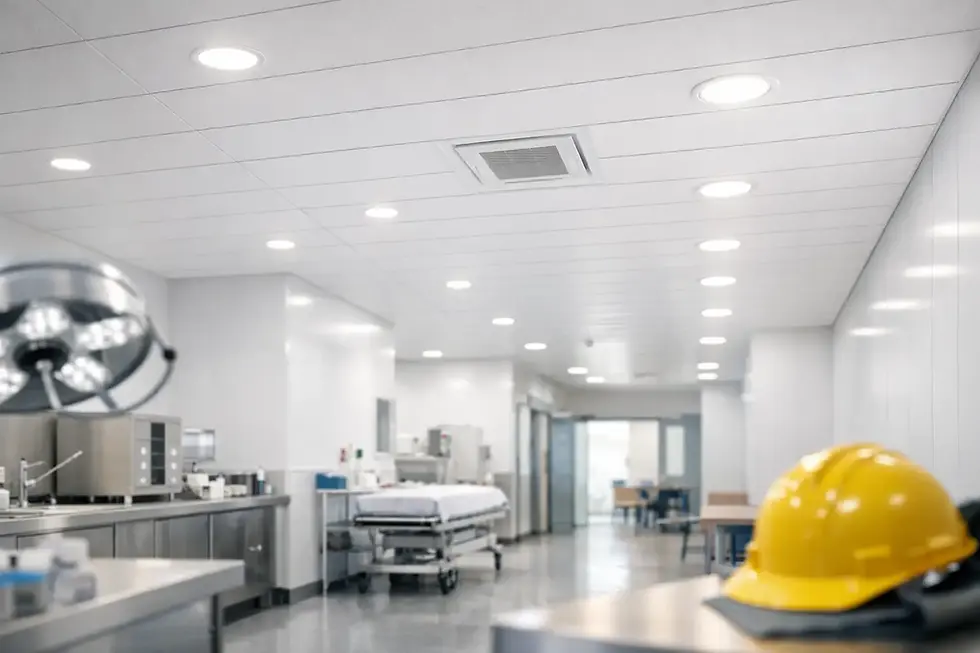 Ceiling Cladding Panels for Clean, Smart Spaces