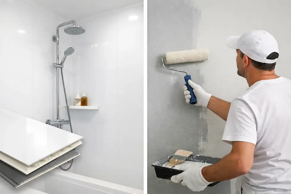 Bathroom Panels vs Paint: Which Wins?