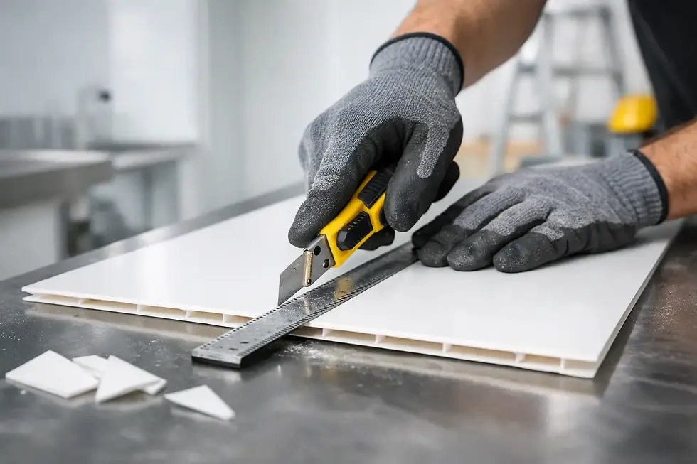 How to Cut PVC Cladding Cleanly