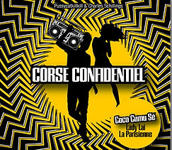 CORSE CONFIDENTIEL MUSIC CD SOUND DJ PLAYLIST CHARLES SCHILLING SEA BEACH HOLIDAYS DANCE PACKAGING DESIGN © Chloé Senget 2014
