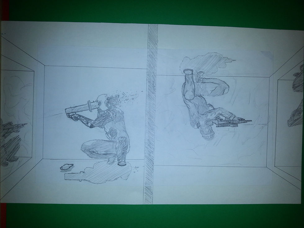Dessin "Double jeu"