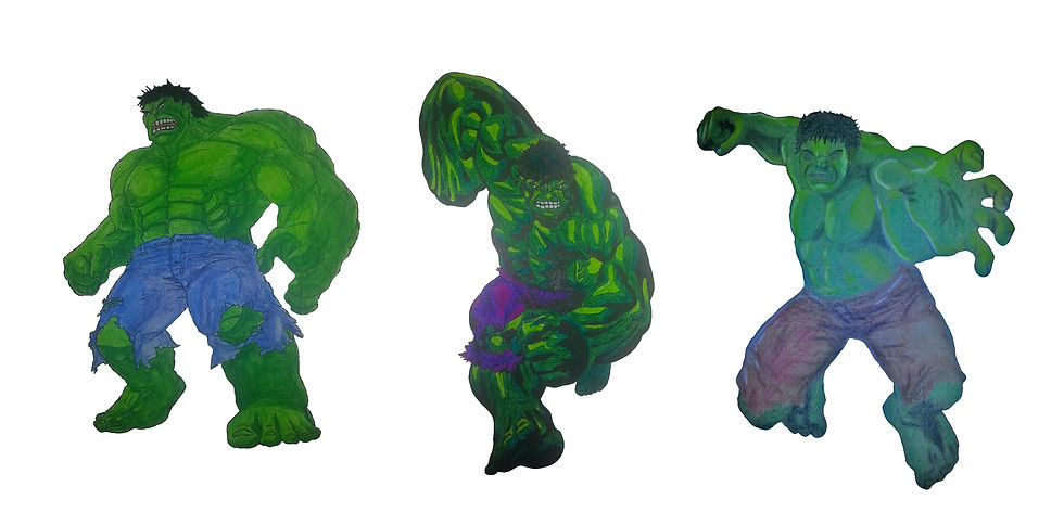 Devoir Dessins Hulk