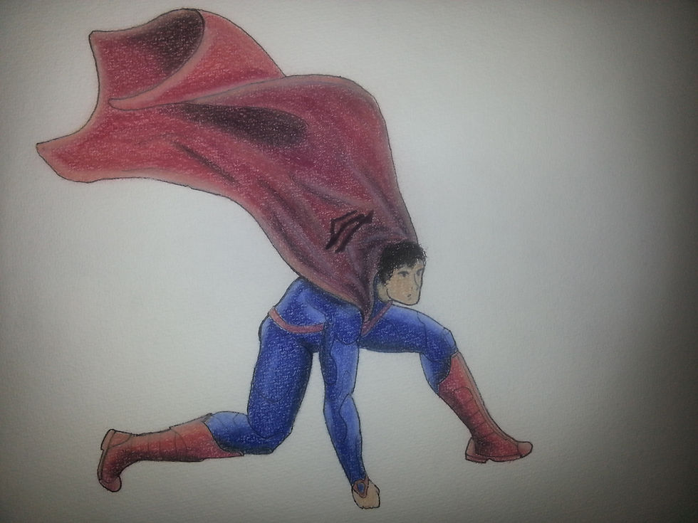 Devoir Reproduction Superman Figure