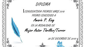 Entrevista a Ganadores Premios UMG 2018: Categoría Mejor Thriller/Terror