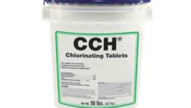 CCH Calcium Hypocloryite 3″ Tab / 50 lb Pail