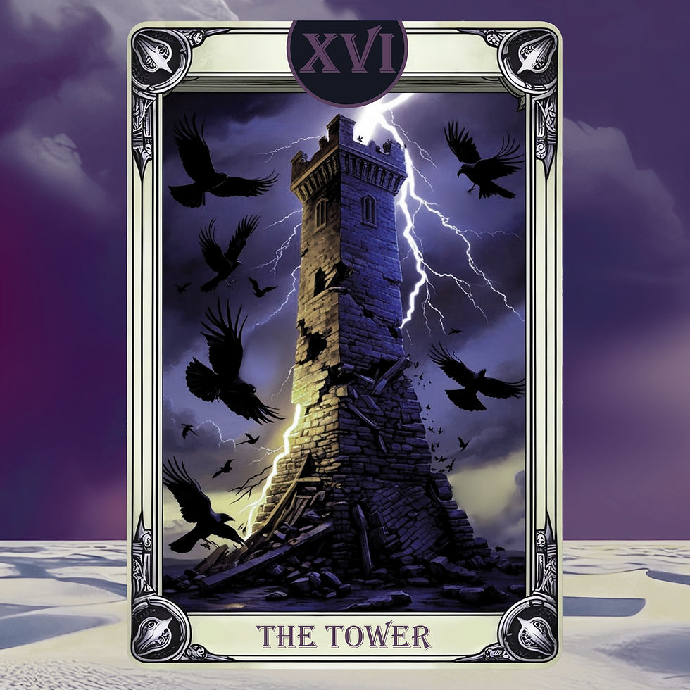 Tarot Card The Tower