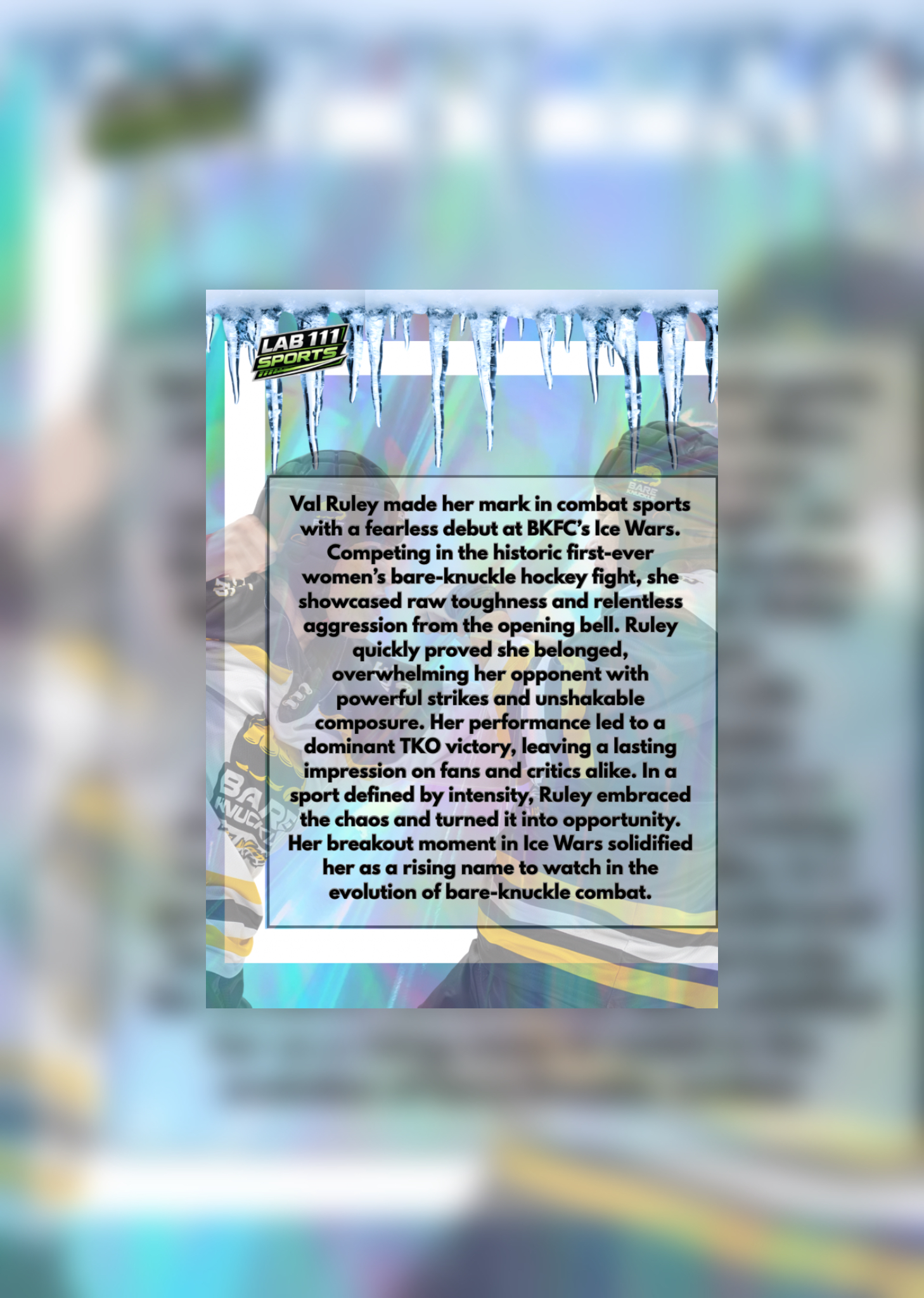 Val “Vicious” Ruley card back