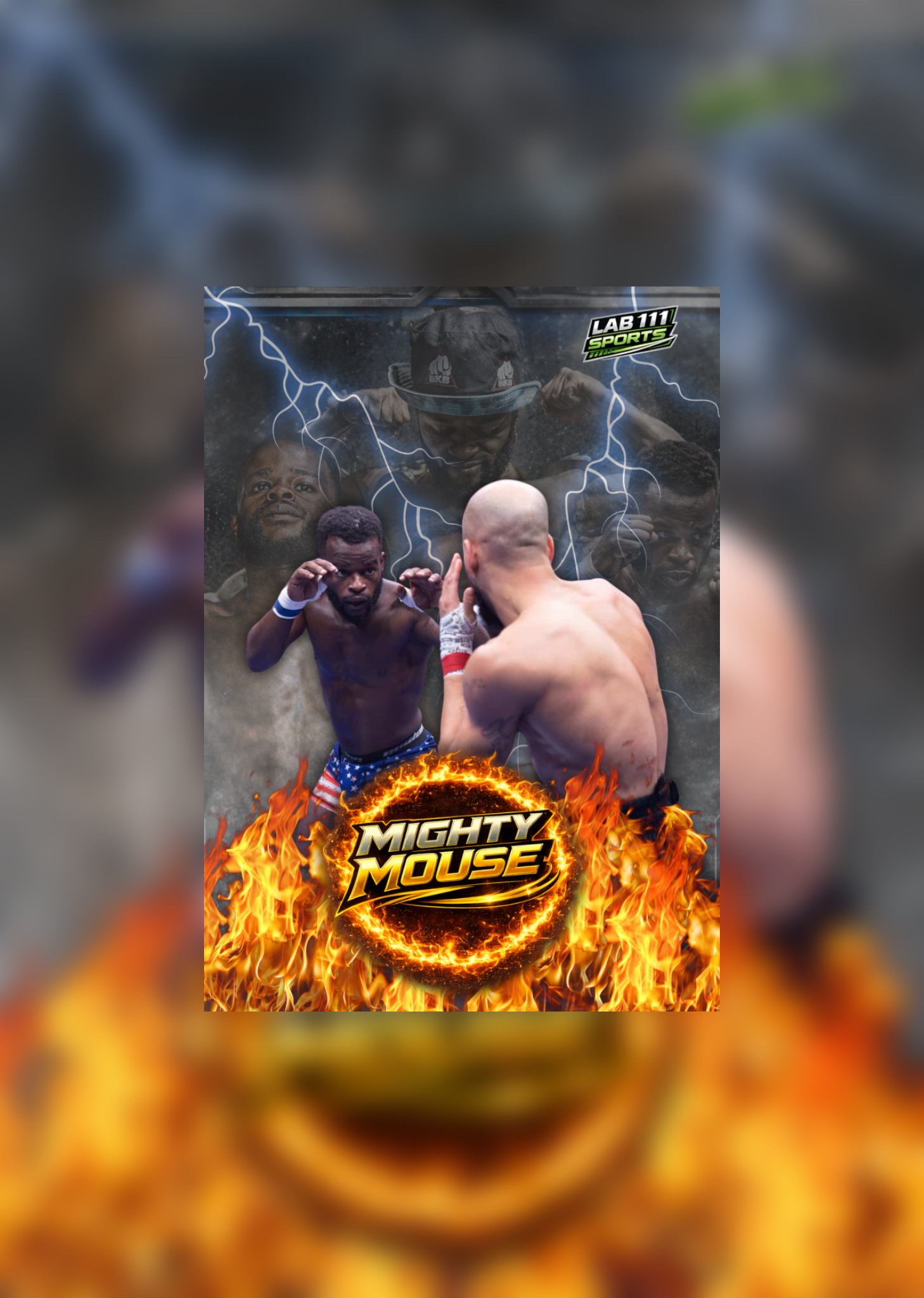 Mighty Mouse card front