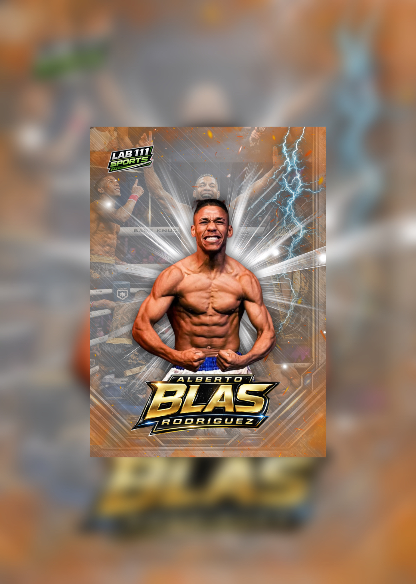 Alberto “Blas” Rodriguez card front