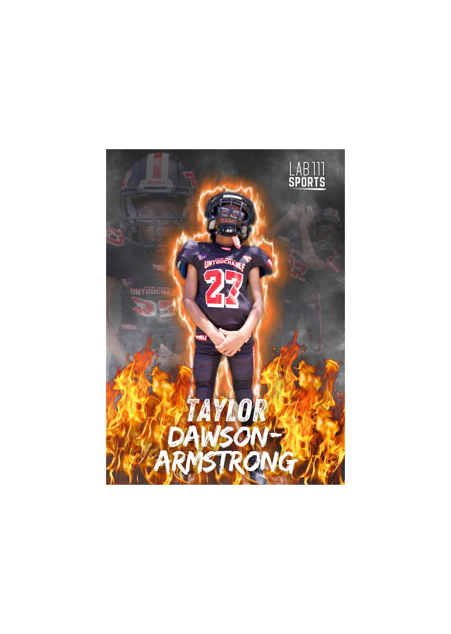 Taylor Dawson-Armstrong Trading Card card front